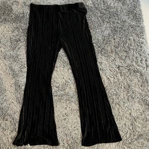 black velvet flare pants. brand wild fable, XXL